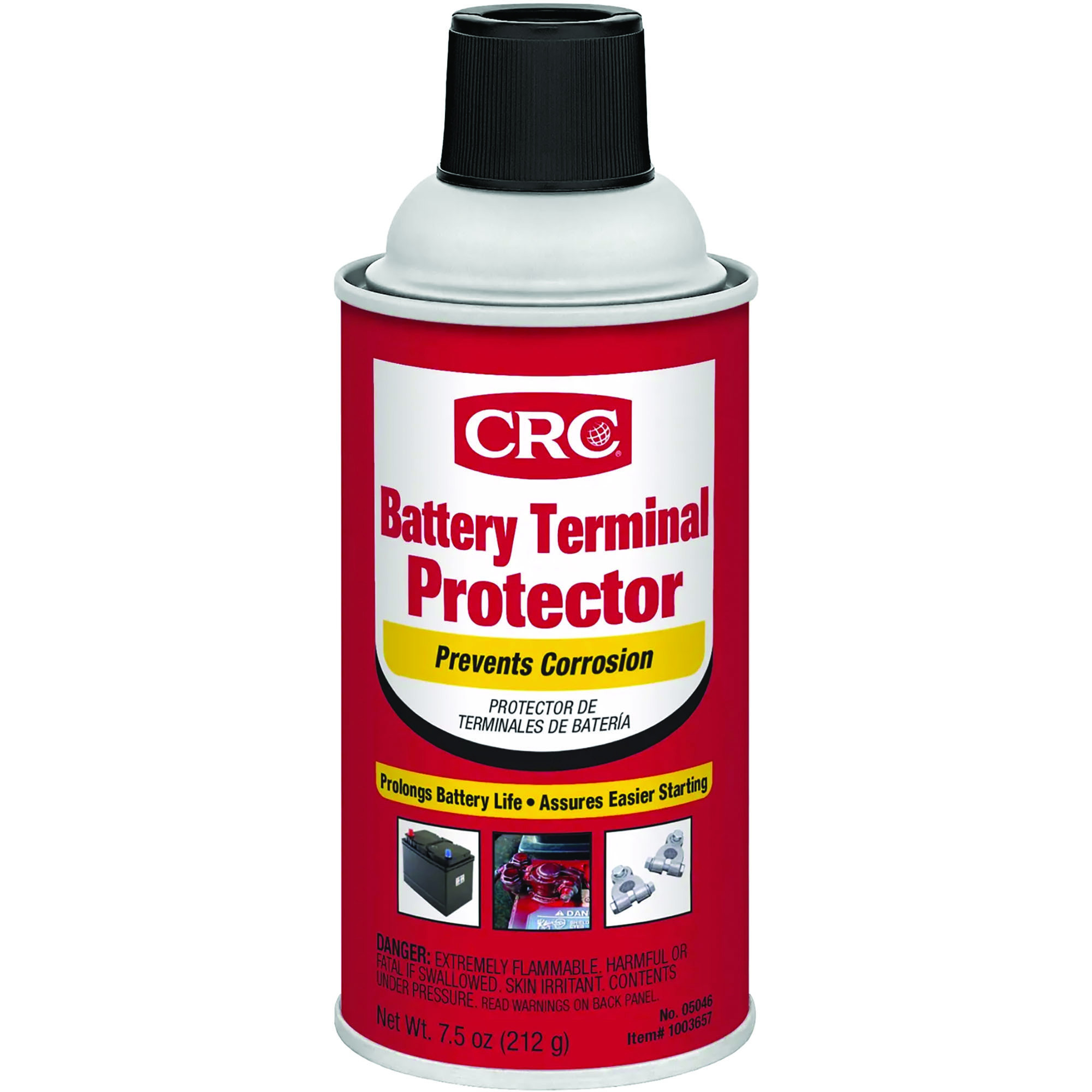 CRC Battery Terminal Protector — 7.5 Oz., Lead-Free, Corrosion Shield, Model# CRC05046
